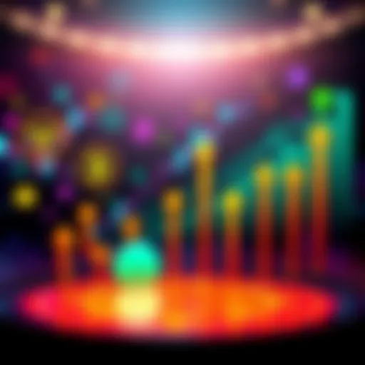 Low-Cap Crypto Projects An illustration of low-cap crypto project symbols with upward arrows and charts, representing growth and potential in the market.