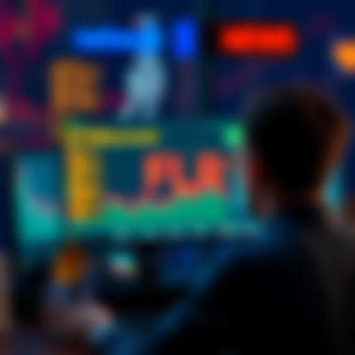 A person looking at a computer screen showing low staking rewards for FLR after two weeks of investment.