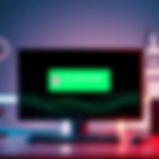 A computer screen displaying a low disk space warning with a trash can icon filled with files