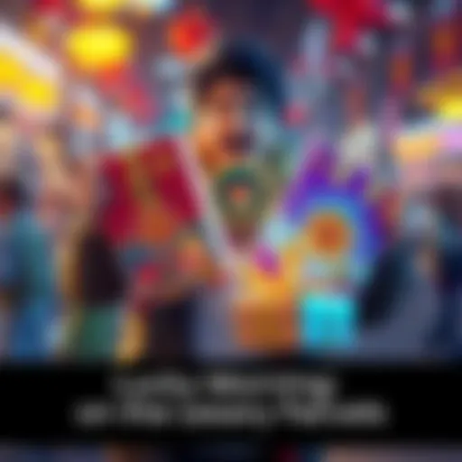 Lucky Haul of Legendary Parcels A person excitedly holds three legendary parcels with a fourth common item beside them, showcasing their amazing luck in a game.