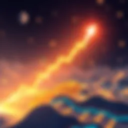 Graph showing Lunc price trending upwards with a bright future ahead, symbolizing investor optimism