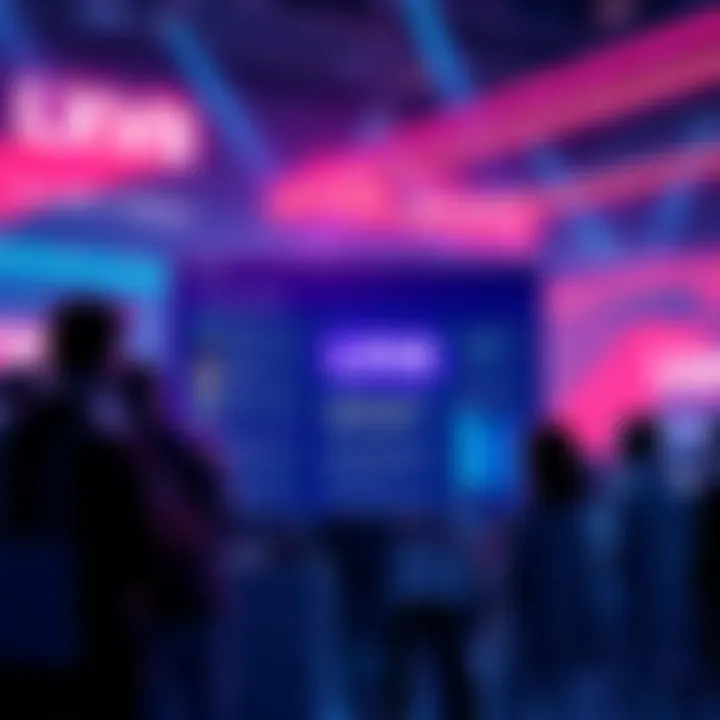 A graphic showing a voting interface with LXVII branding and community members engaged in discussion about governance proposals.