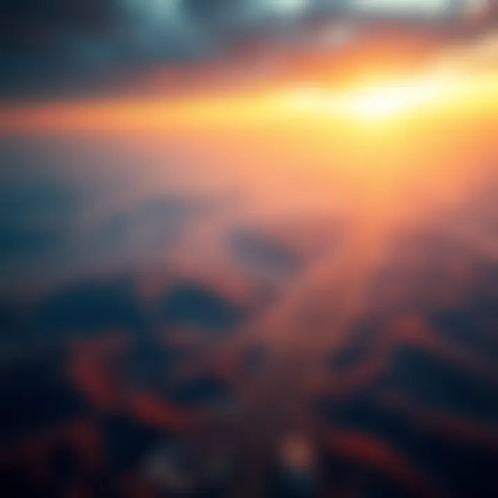 Aerial view of a vast land area with potential development, highlighting a prominent player in the industry