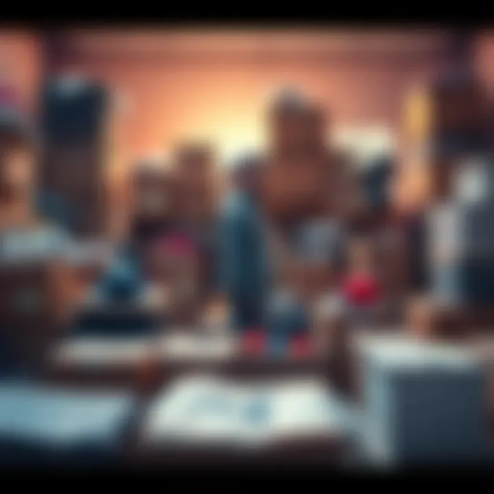 A man stands surrounded by boxes filled with his belongings, looking determined as he prepares to trade everything for XRP cryptocurrency.