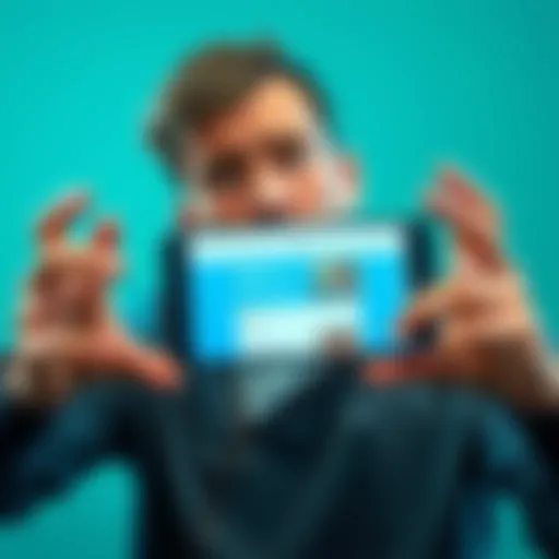 A man looking worried while holding a phone displaying a fake exchange site, illustrating his loss of $28K in USDT.