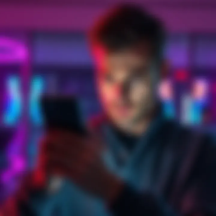 A man looks stressed while staring at his locked phone, symbolizing the struggle of losing access to cryptocurrency due to forgotten passwords.