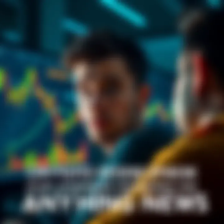 A young man with a puzzled expression stares at a Bitcoin price chart on a computer screen, reflecting on past spending decisions.