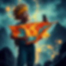 A person standing confidently with a map in hand, ready to explore new journeys and challenges, symbolizing creativity and adventure.