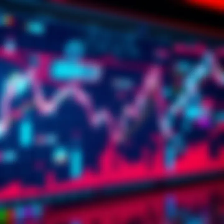 A graphic representation of a stock market chart showing a downward trend, with symbols of assets being sold and cash flow to short positions.