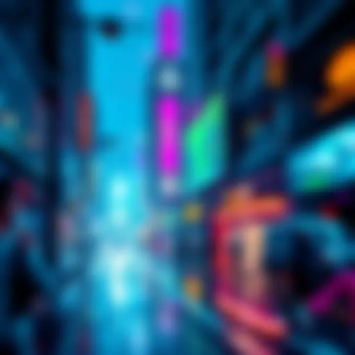 Market Dynamics and Community Interactions Visual representation of market trends influenced by community behavior