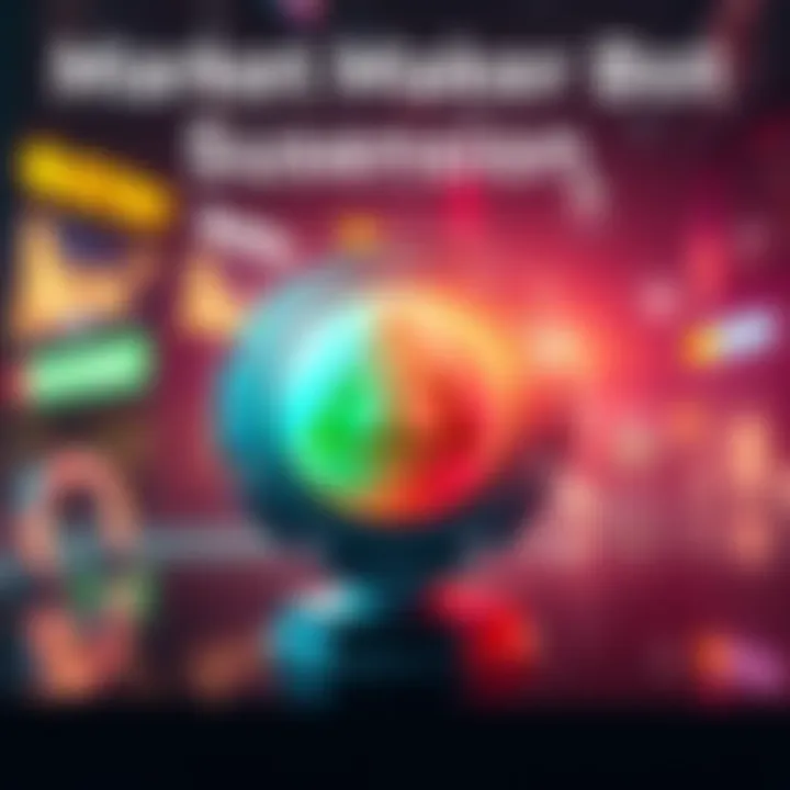 Market Maker Bot Suspension A graphic showing a market maker bot icon with a warning symbol, indicating the suspension of operations for the $USTRY token.