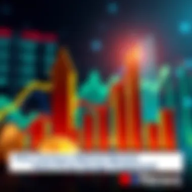 Market Price Surge Graph showing upward trend in market prices with arrows and rising bars