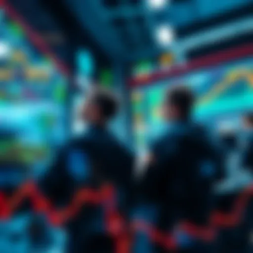 Traders watching charts and graphs, anticipating a price surge in the market after a bear phase.