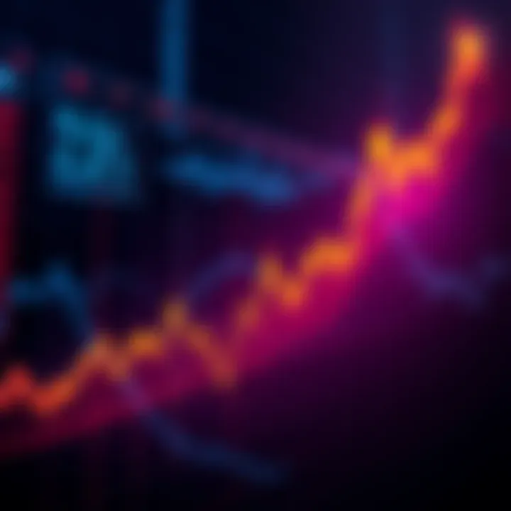 Graph showing a 2.5% increase in crypto market values over the last hour