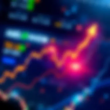 Graph showing rising trends in S&P 500 and Nasdaq 100 with stock symbols for Nvidia and AMD