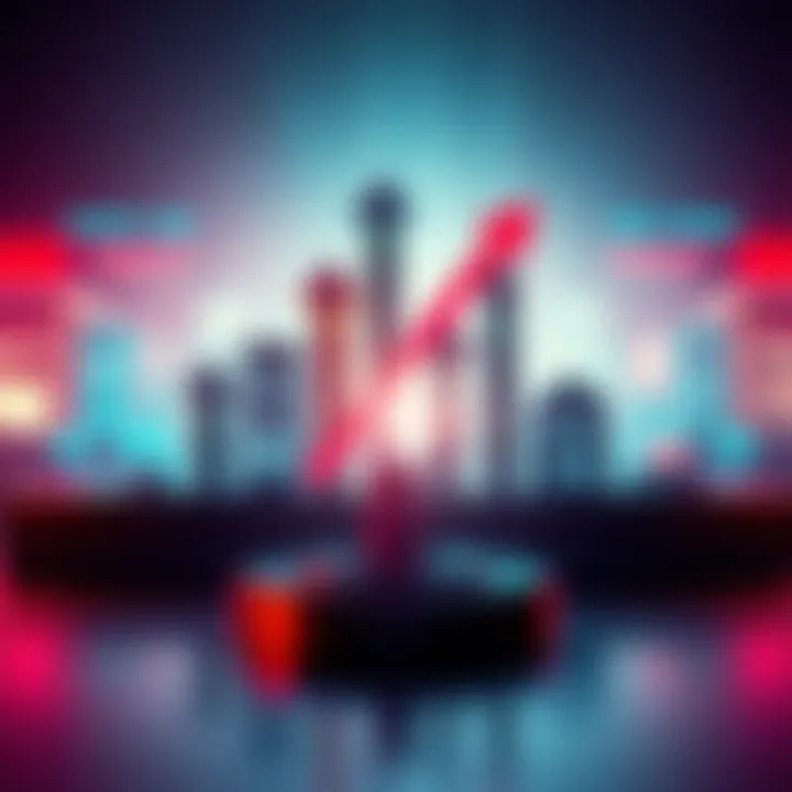 A graphic showing various pricing strategies and market trends in 2023 with upward arrows representing growth.