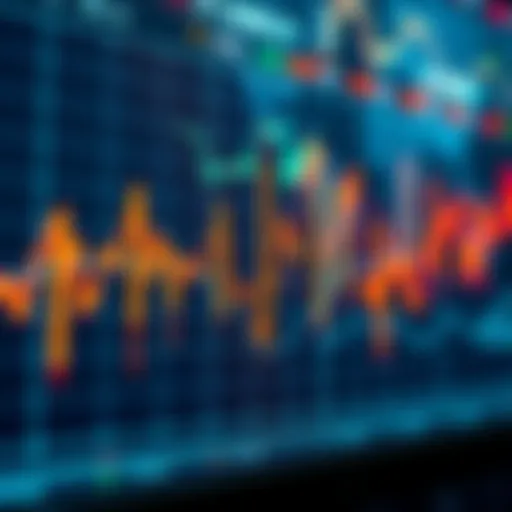 A graph showing a market crash with falling lines, depicting the struggles of new project launches during tough economic times.
