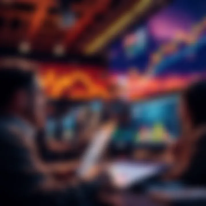 An overview of key macroeconomic events impacting the market this week with people analyzing data and graphs.