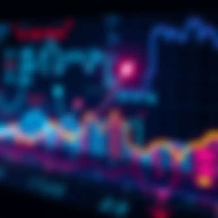 Market Growth Graph showing rising market prices with optimistic indicators