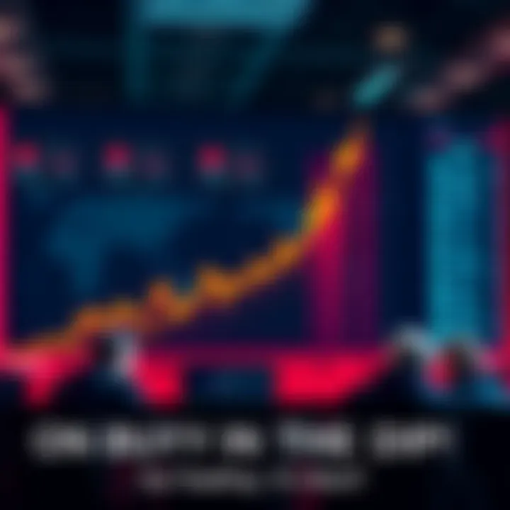 Market Growth After Buying the Dip A graph showing an upward trend in stock prices, symbolizing market growth after a dip. Investors appear optimistic, discussing their strategies in a meeting.