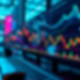 Screenshots showing market highs with charts and trends for analysis