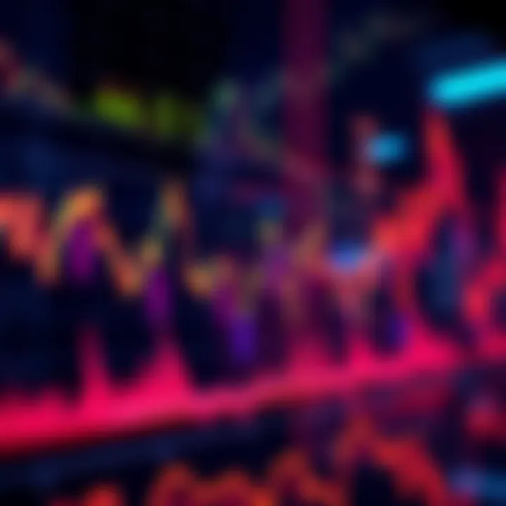 Market Price Fluctuations A graph depicting market price trends with potential spikes overlaid, hinting at future predictions.