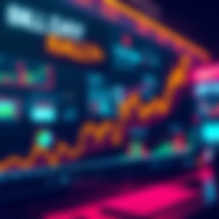 A graph showing a rising stock market with bullish indicators and trader reactions, symbolizing optimism among people about recent market trends.