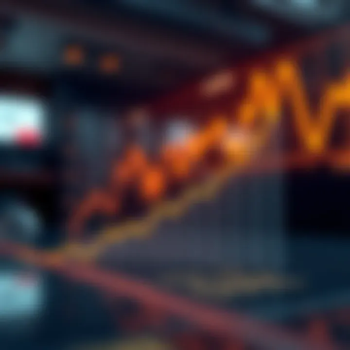 Market Resilience Amid Uncertainty A symbolic representation of investment and market recovery, featuring a graph showing potential growth against a backdrop of muted colors.