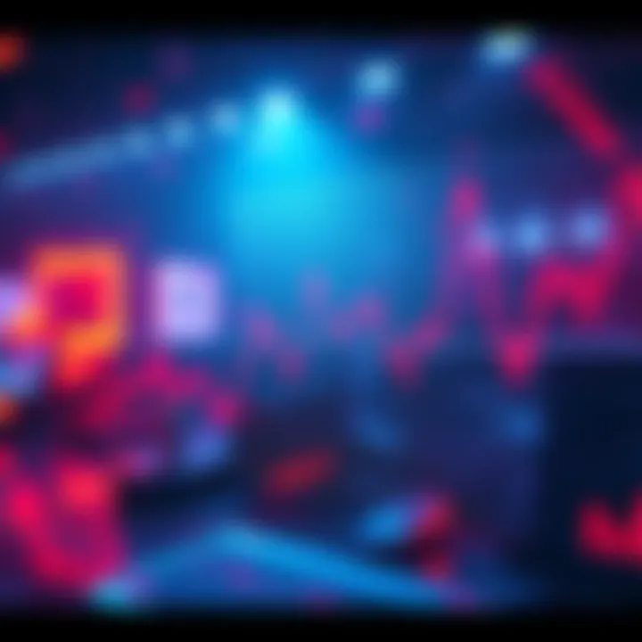 Chart showing market trend with a notable drop below 0.001 line, indicating critical market movement.