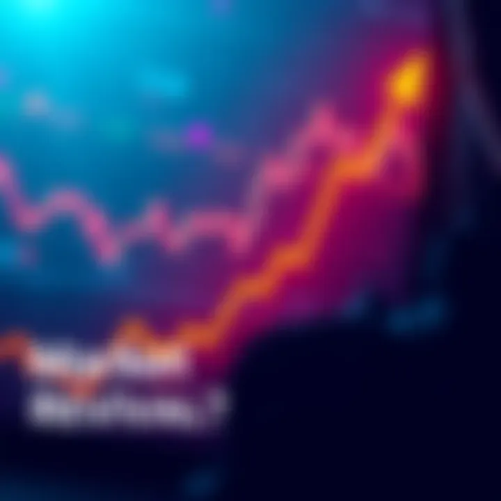 Market Trend Revival A graph showing market trends with a rising line, indicating a potential boost in momentum.
