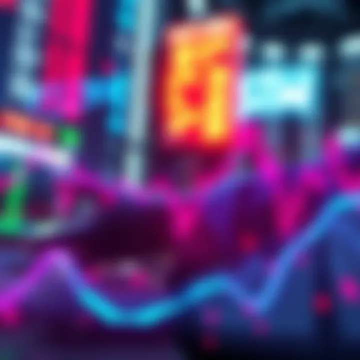 Market Pulse: Anticipation Builds with Buying Surge Visual representation of market trends with bullish sentiments