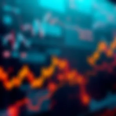 A stock market graph showing sharp declines, symbolizing financial uncertainty and investor concern.