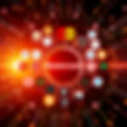 Visual representation of Mastercard's new crypto payments network with logos of various crypto firms around a Mastercard logo