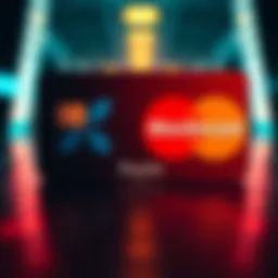 Mastercard logo and Ripple logo representing the partnership for Agent Pay and transaction handling.