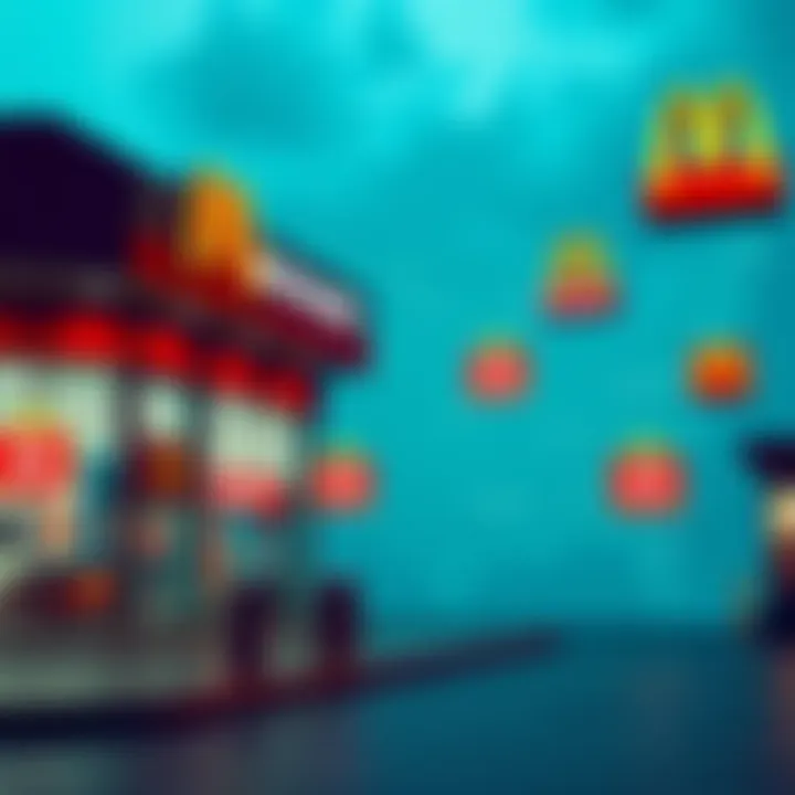 New McDonald's Employee Hiring Locations Map showing different McDonald's locations with hiring signs for new employees in 2025