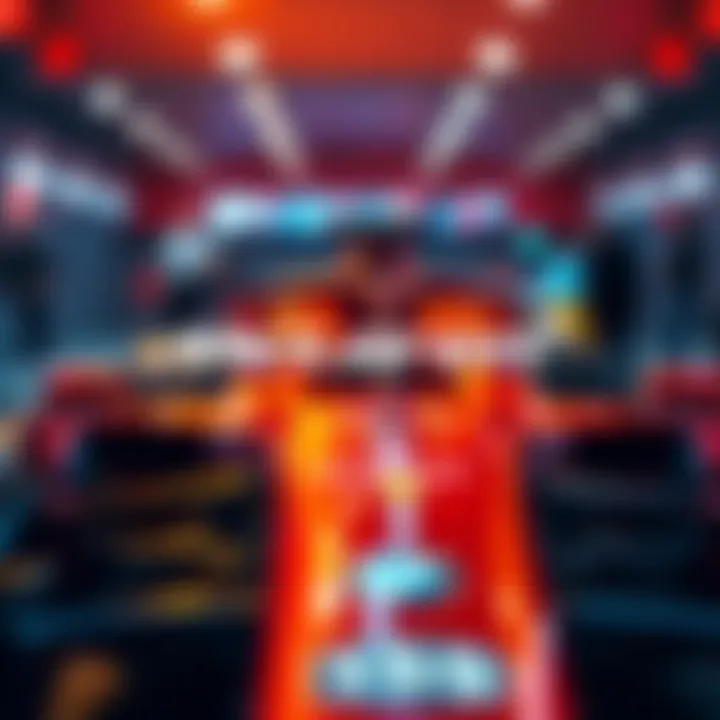 McLaren Racing logo and Hedera logo together, symbolizing their partnership for fan engagement.