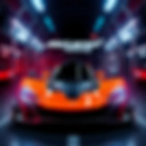 McLaren Racing's new digital collectibles program MCL / COLLECT logo with racing elements