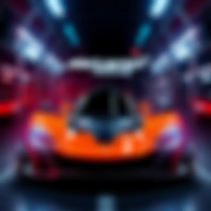 McLaren Racing's new digital collectibles program MCL / COLLECT logo with racing elements