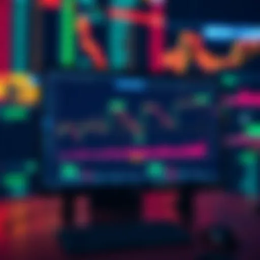 A computer screen displaying a chart with rising meme coin prices and market trends using DEX screener and Phantom tools.
