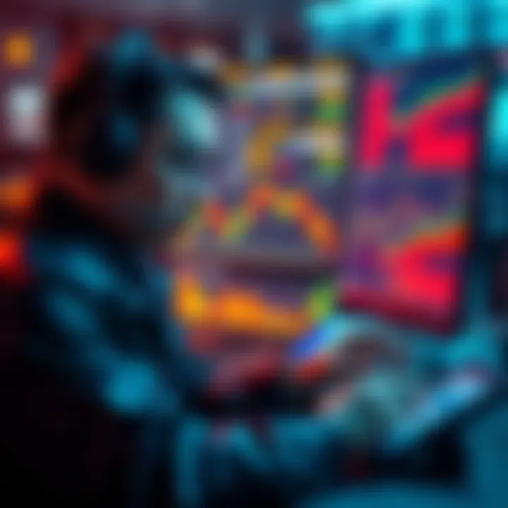 A trader analyzing charts and coins, highlighting tips for spotting potential scam coins and safe trading pairs.