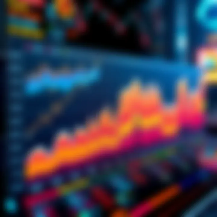 A detailed chart displaying mempool transaction fees over the past decade with color-coded segments for clarity and zoom functions.