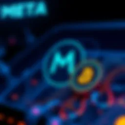 Graphic showing Meta's logo alongside USDC symbol, highlighting payments to creators