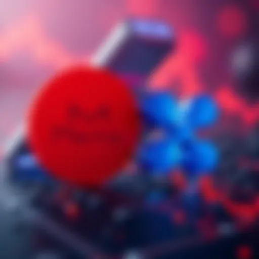 Concept image depicting Meta's logo alongside Ripple's logo, raising questions about potential acquisition
