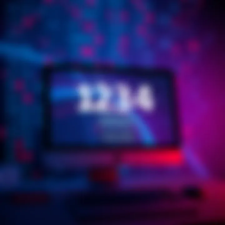 A computer screen displaying the Metamask interface with numbers showing as dots and a highlighted button to fix the issue