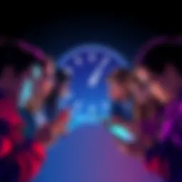 A group of concerned crypto users looking at their devices, with a clock symbol showing urgency in the background, representing the approaching MiCA deadline.