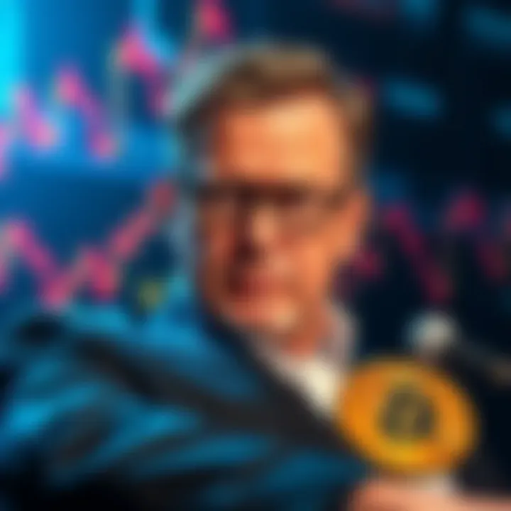 Michael Saylor's firm acquiring Bitcoin with a visible market dip background