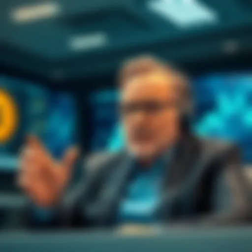 Michael Saylor speaking on a conference call about the possibility of selling Bitcoin for dividends