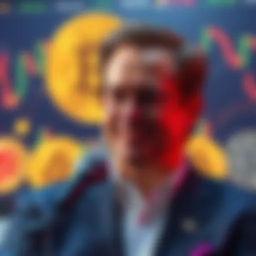 Michael Saylor's Bitcoin Sale Michael Saylor announces the sale of 32 BTC, with Bitcoin graphics and charts in the background showing market trends.