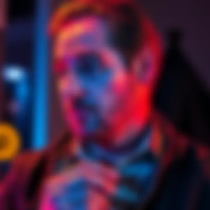 Michael Saylor considering his Bitcoin strategy with a thoughtful expression.