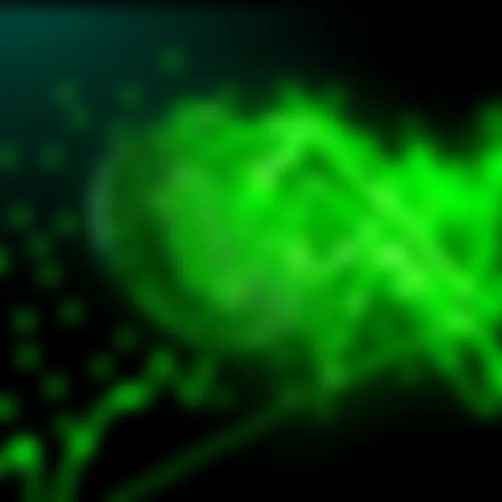 Michael Saylor shares a cryptic message about trading signals with an image of green dots